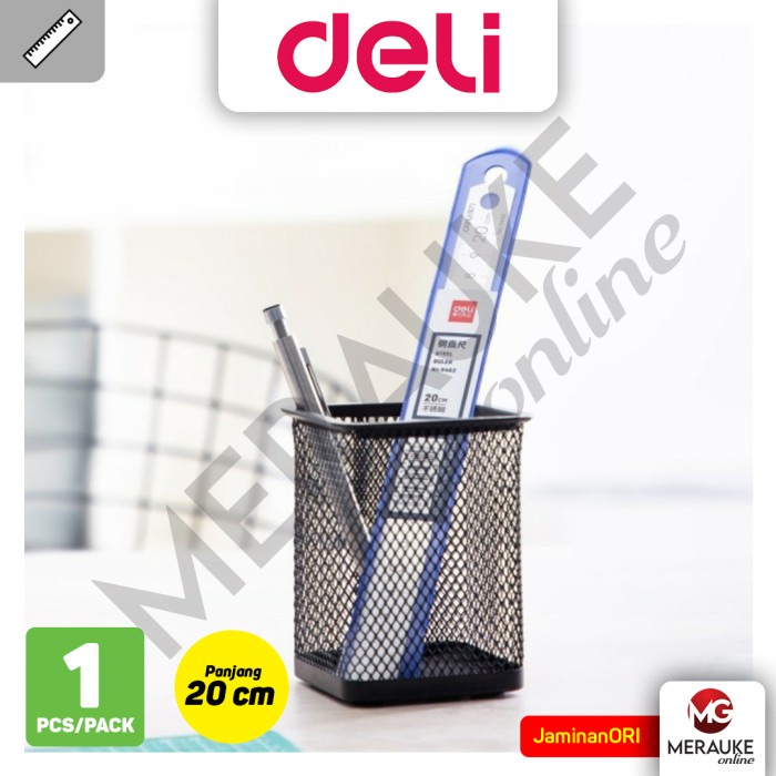 

Penggaris Besi / Steel Ruler DELI 8462 20cm