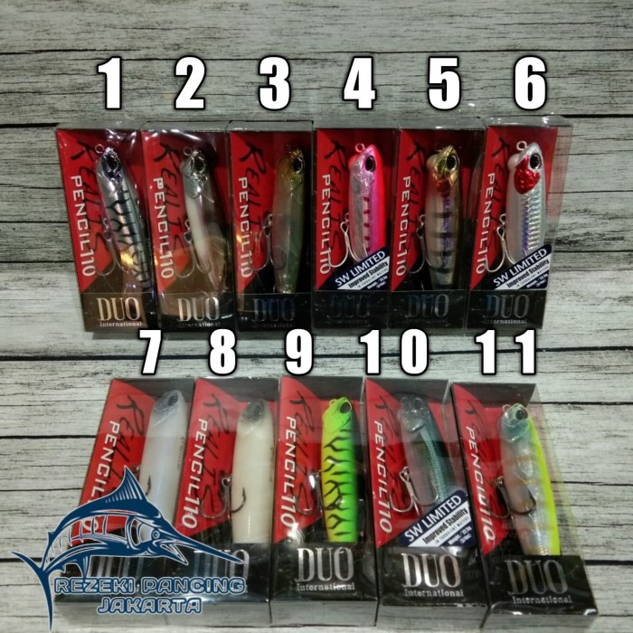 Umpan Duo Realis Pencil 110