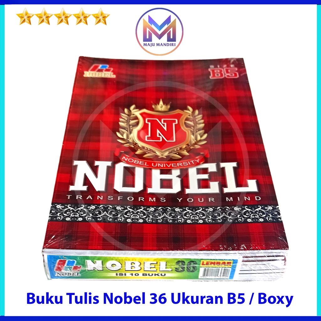 

Buku Tulis Nobel Isi 36 Lembar Ukuran B5 / Boxy Nobel 36