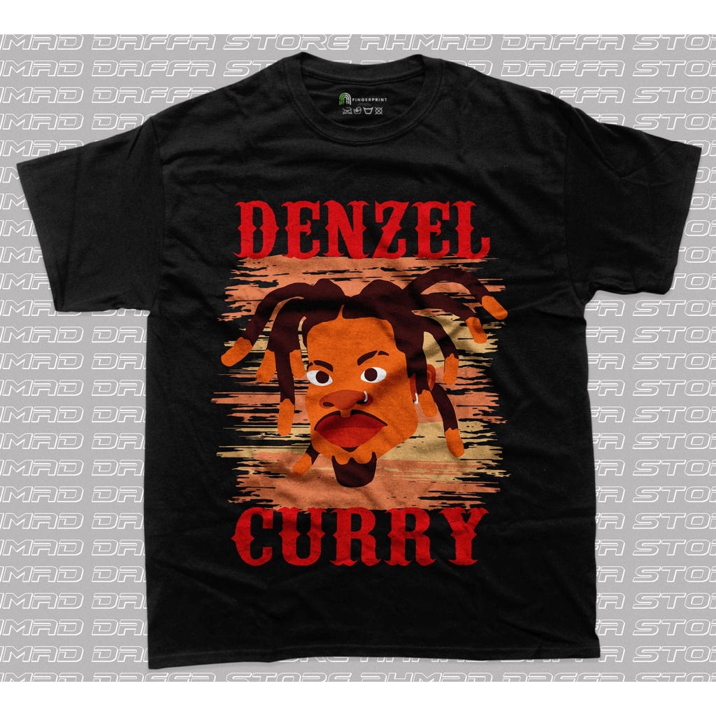 VINTAGE - Denzel Curry T-Shirt - Baju - Kaos Rap Tee - Cotton Combed  24s