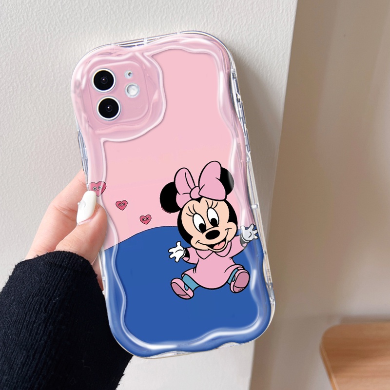 Silicone Case for Infinix Smart 5 6 Plus Hot 10 11 Play Lite 20i 12 9 8 20 30i 30 Note 12 Pro Tecno Spark 4 5 Pro Camon 12 15 Air 16 S Kartun Anime Tekstur Premium Minnie Shockproof Soft Cesing hp Sweet