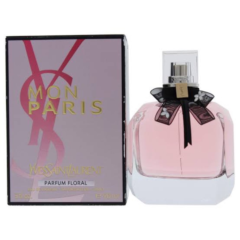 Parfum Original Eropa Ysl Mon Paris  Floral For Women EDP 90 ml