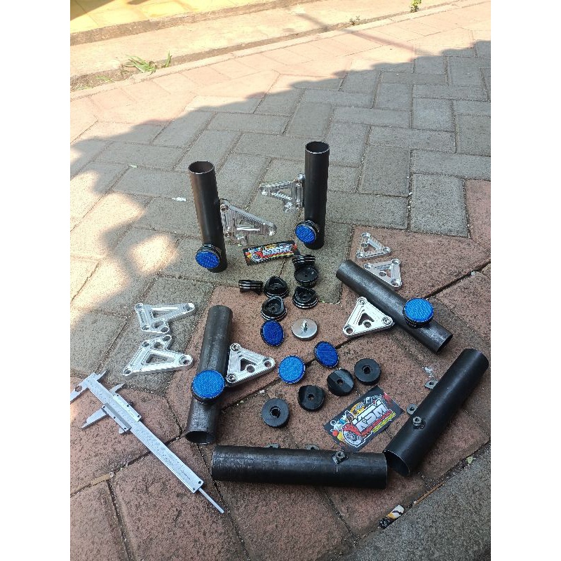 KUPINGAN K5 CNC NEW /PIPA KUPINGAN K5 AS 33 /BREKET KUPINGAN LAMPU PNP AS 33 Rossi variasi & sparepa