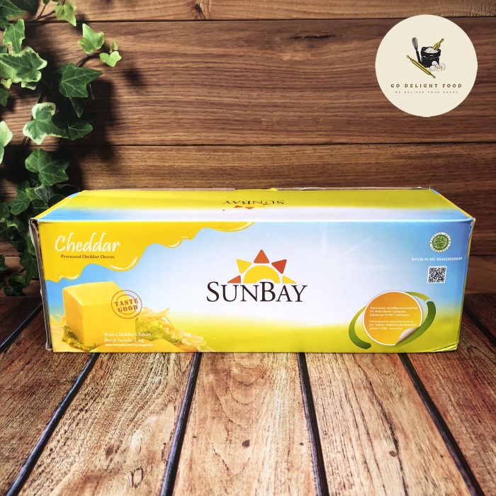 

Sunbay Cheddar Cheese / Keju Cheddar Sunbay 2KG