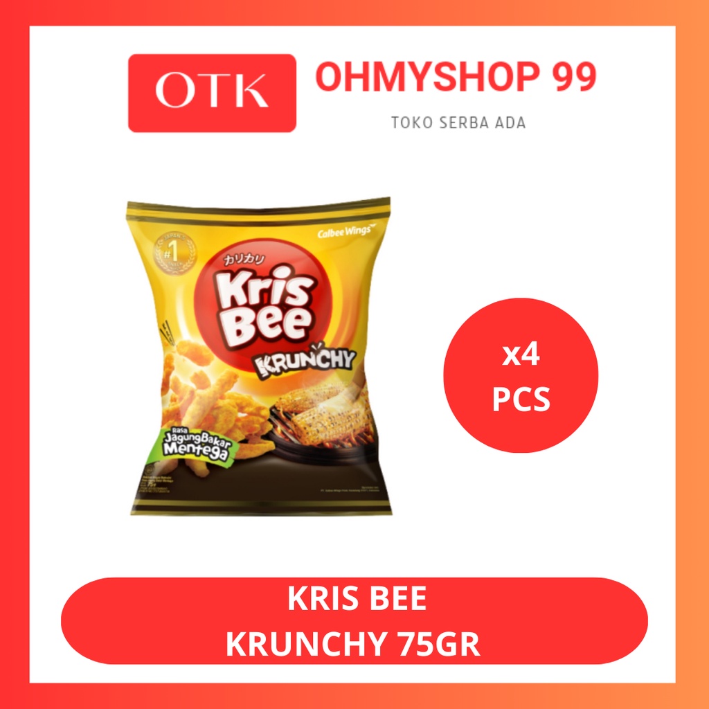 

Krisbee Krunchy Jagung Bakar Mentega 75gr - 4pcs
