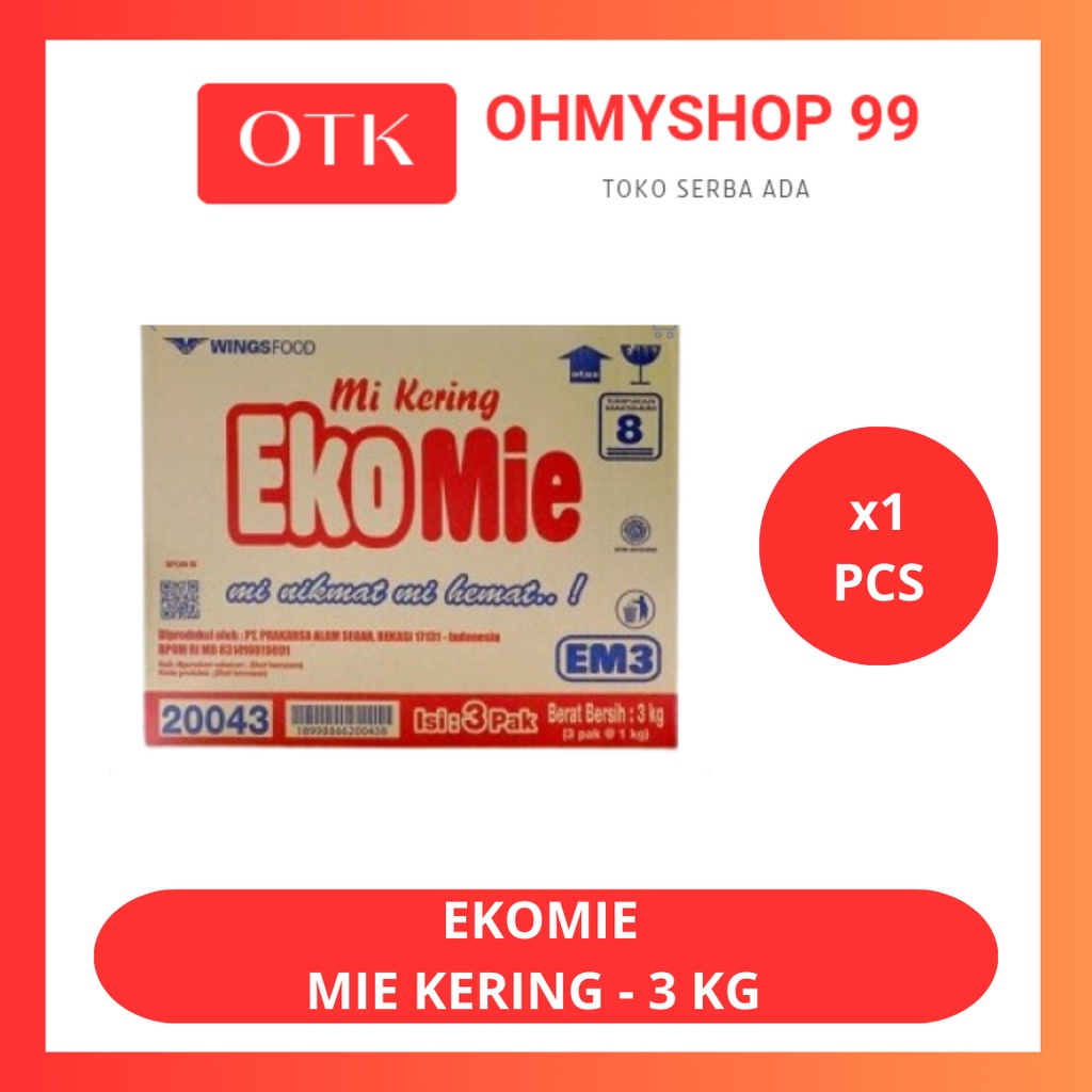 

Eko Mie Mie Kering 3 kg