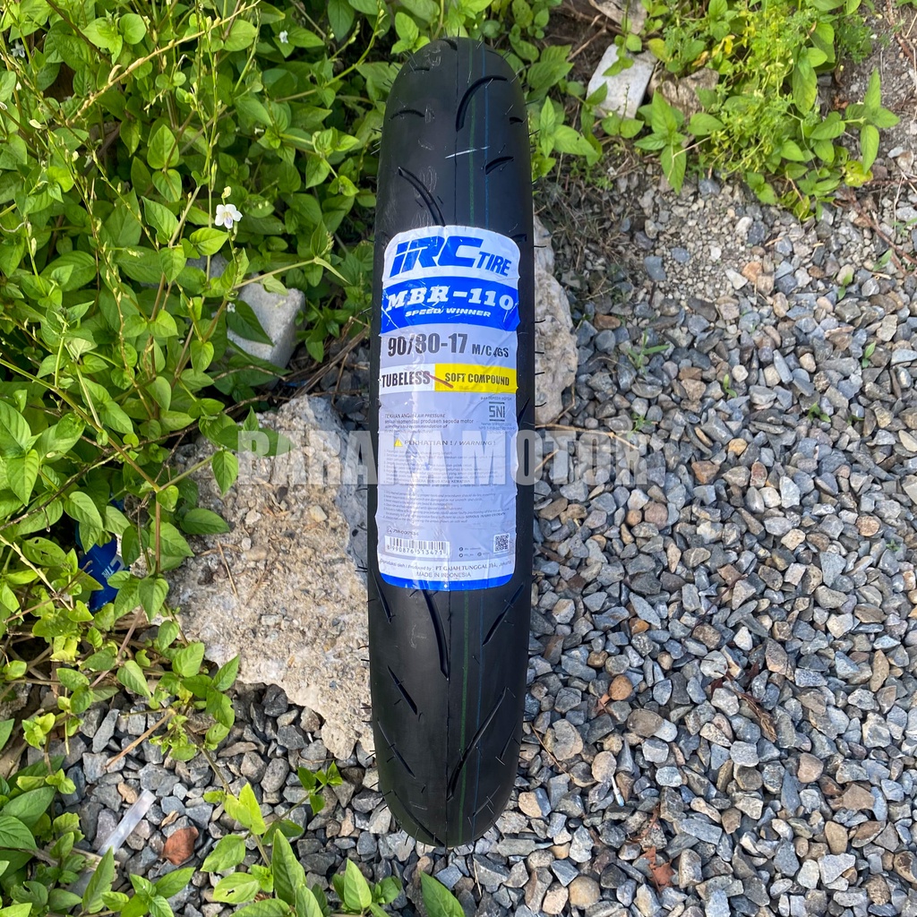 Ban Tubeless 90/80-17 MBR-110 IRC - IRC112