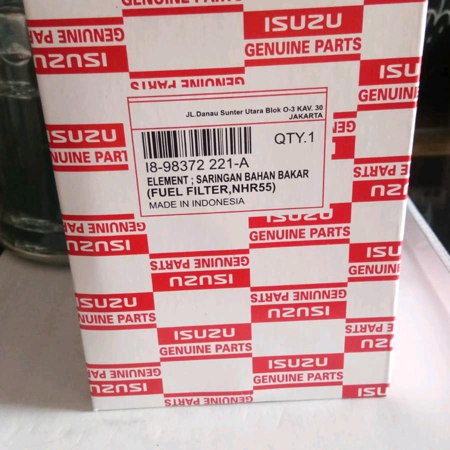 Saringan Solar Fuel Filter Original Isuzu NHR55 NRL55 New NKR 8-98372 221-A 6-98372 221-0