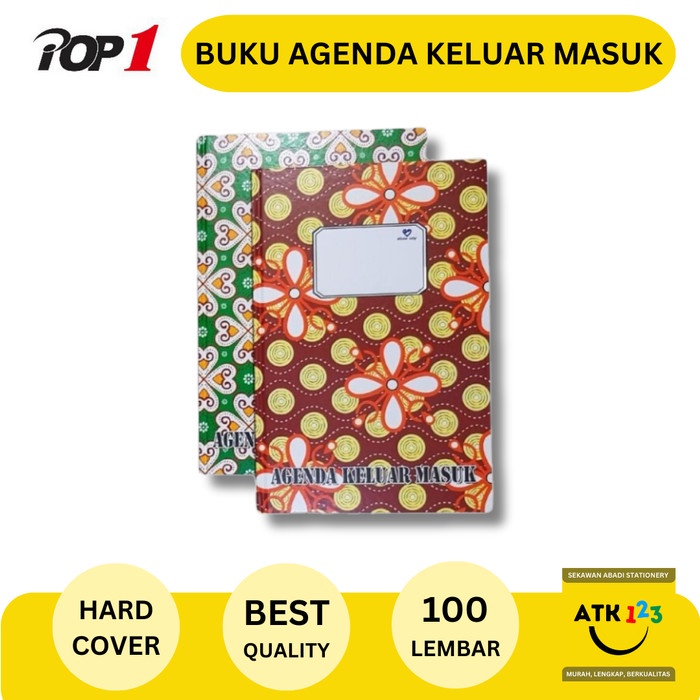 

Buku Hardcover OCI Oleoncity Folio Agenda Masuk Keluar