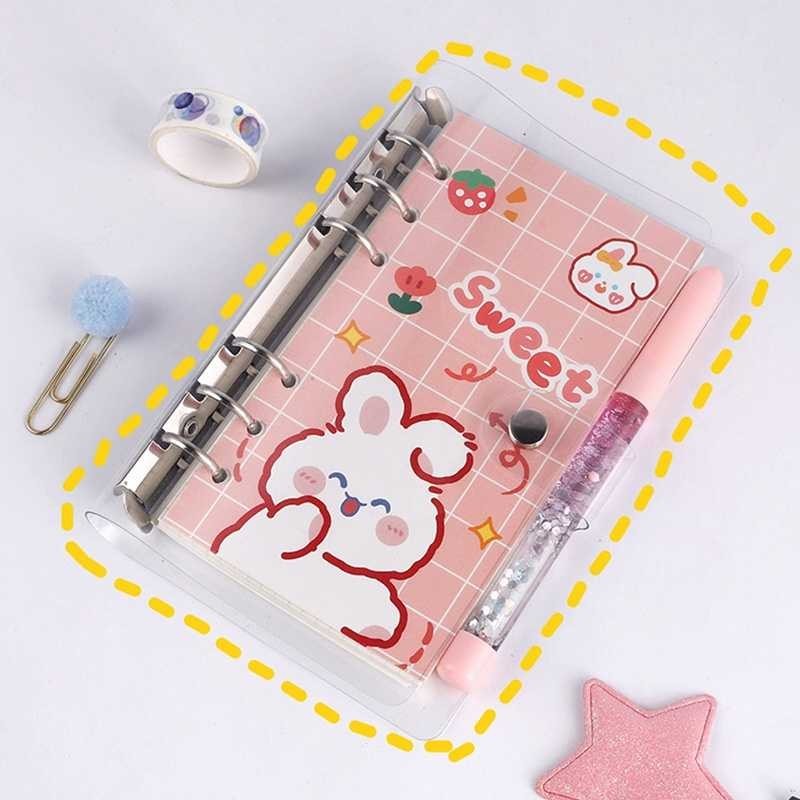 

Buku Catatan Notebook Binder Loose Leaf PVC A6