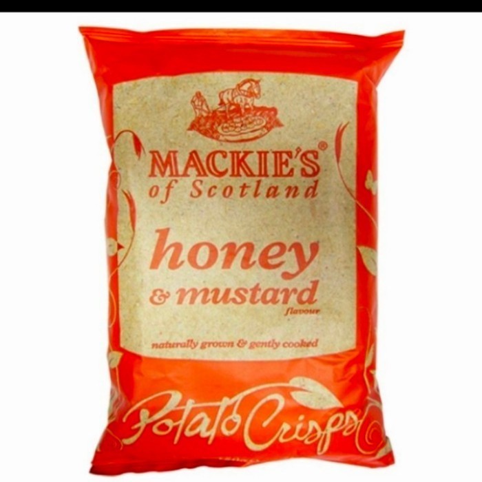 

mackies potato chips scottlandia honey mustard 150gr Snack