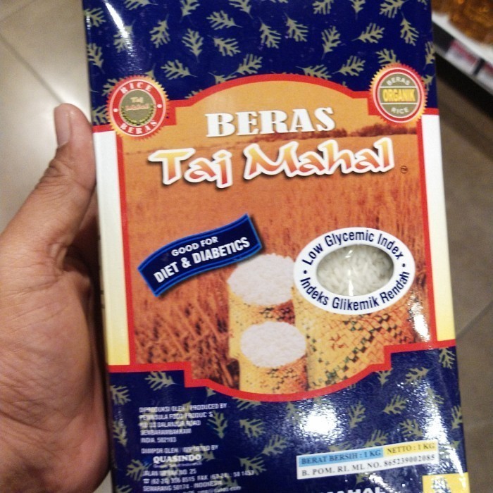 

taj mahal rice beras diet & diabetics 1kg