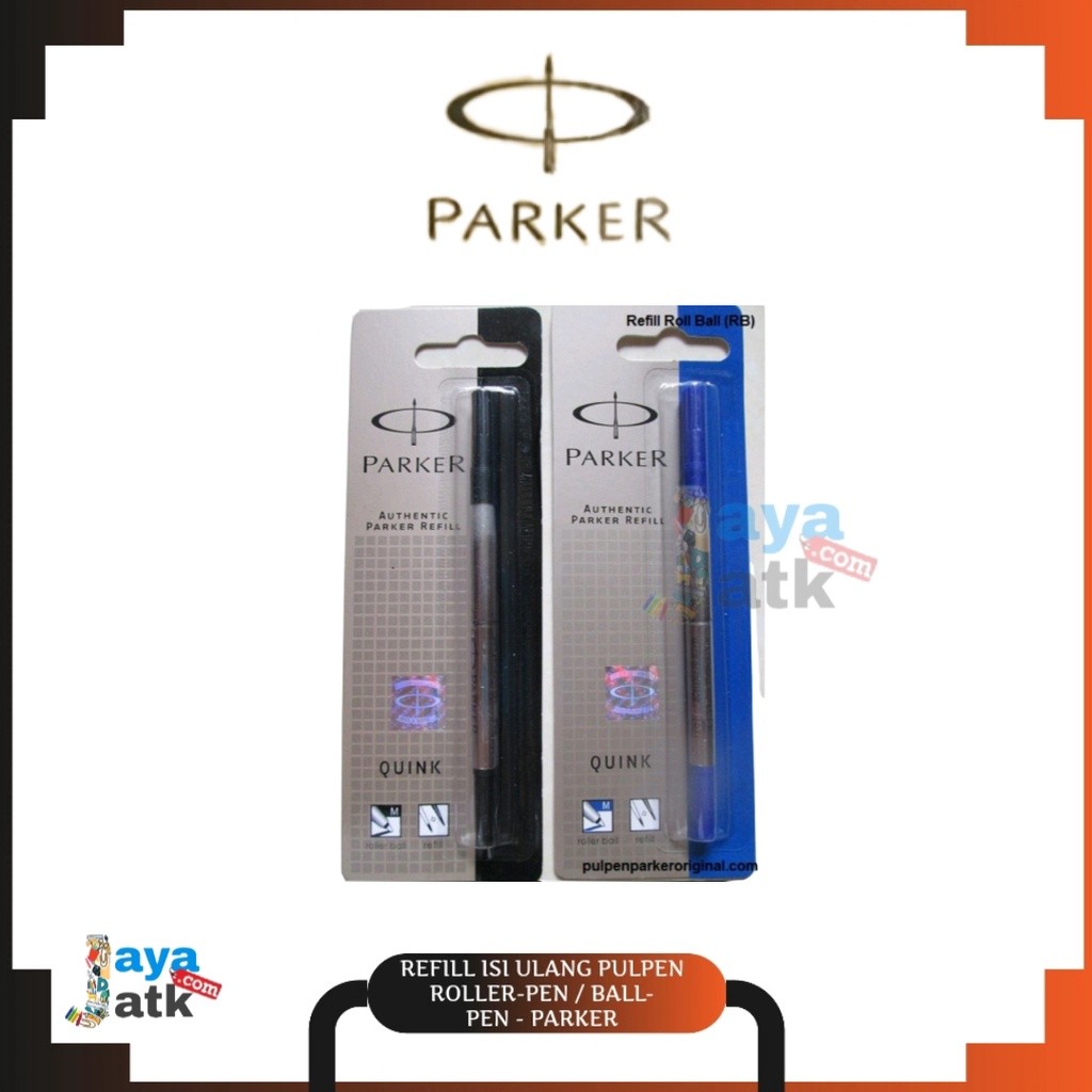 

Refill Isi Ulang Pulpen Pena Roller-Pen / Ball-Pen - Parker