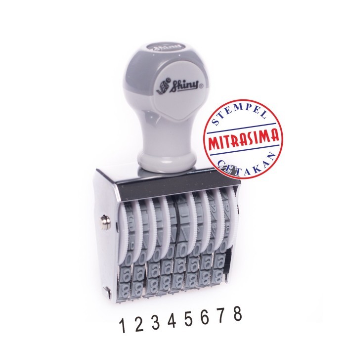 

Stempel Nomor konvensional Shiny N-58