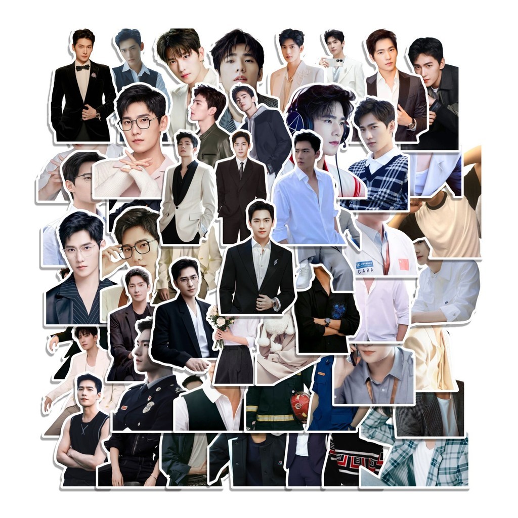 

COD 50 Pcs Stiker YANG YANG Chinese Actor/Aktor China Drachin Lucu Anti Air Untuk Dekorasi Notebook Sepeda Skateboard Handphone