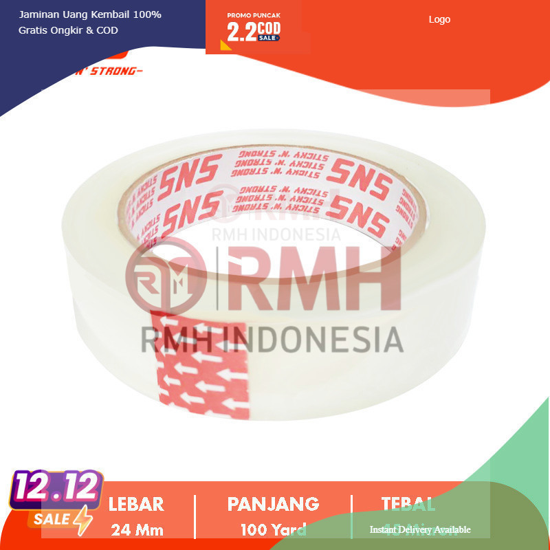 

ISOLASI BENING 1 INCH 100 YARD SNS