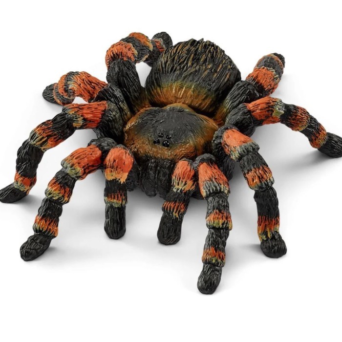 Schleich 14829 Red Kneed Tarantula Tarantula Lutut Merah Meksiko Brachypelma hamorii | Mainan Figure
