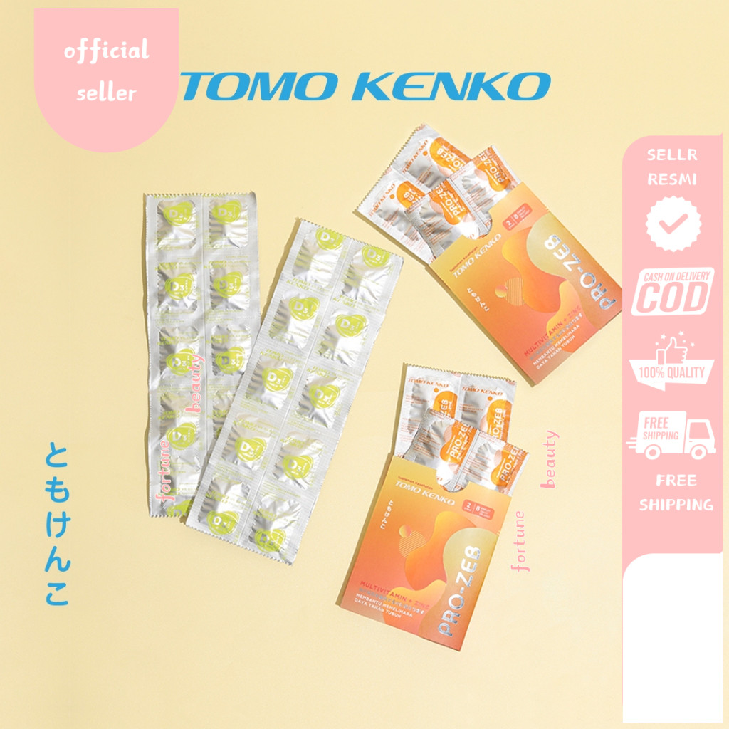 Tomo Kenko Combo Vitamin D3 & Pro-Zeb