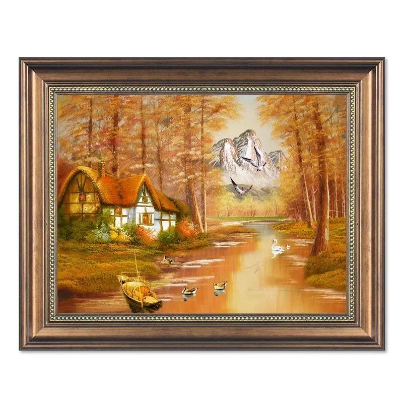 

4308551 Digital oil painting living room decorative painting sofa background wall hanging painting