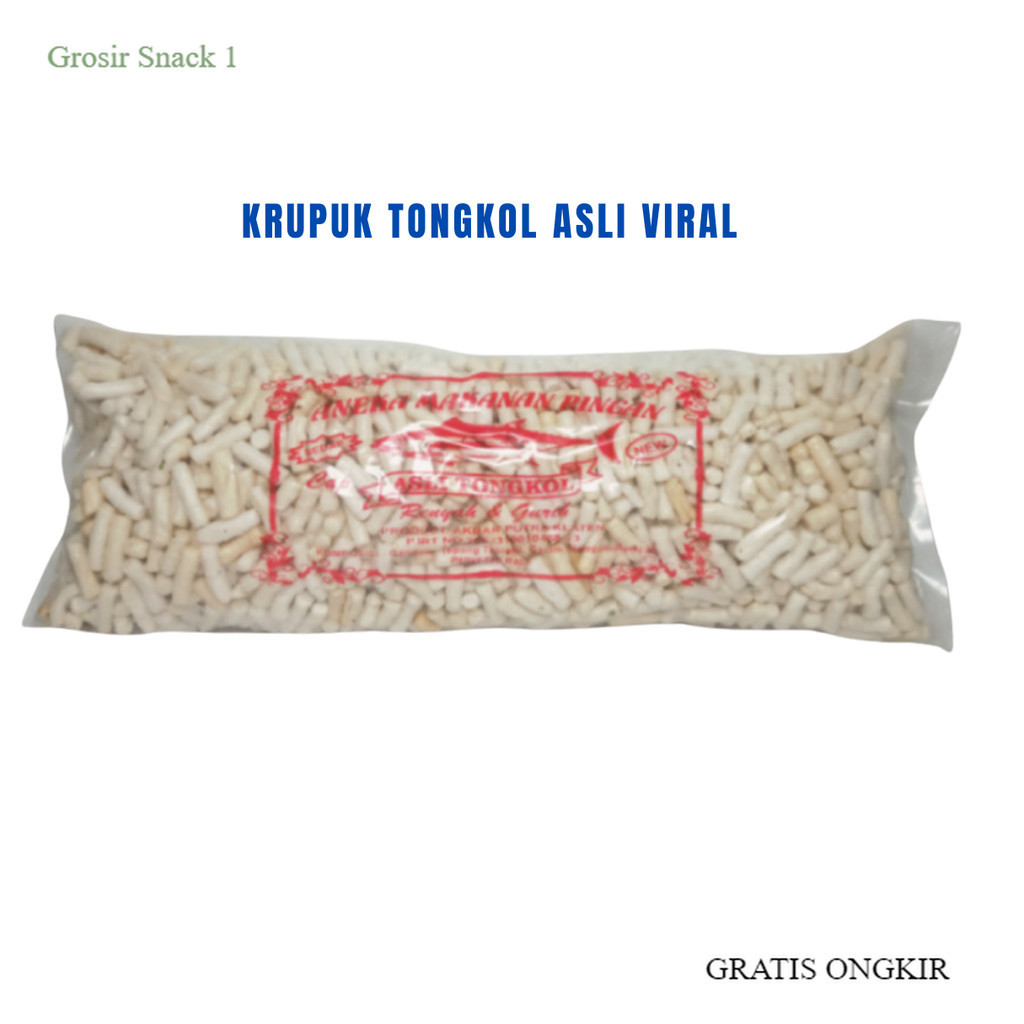 

SALE - khas klaten kerupuk ikan tongkol 1 ball