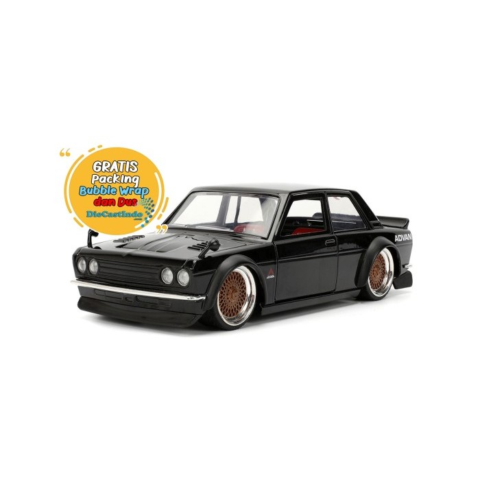 Jada 1:24 - JDM Tuners 1973 Datsun 510 Hitam