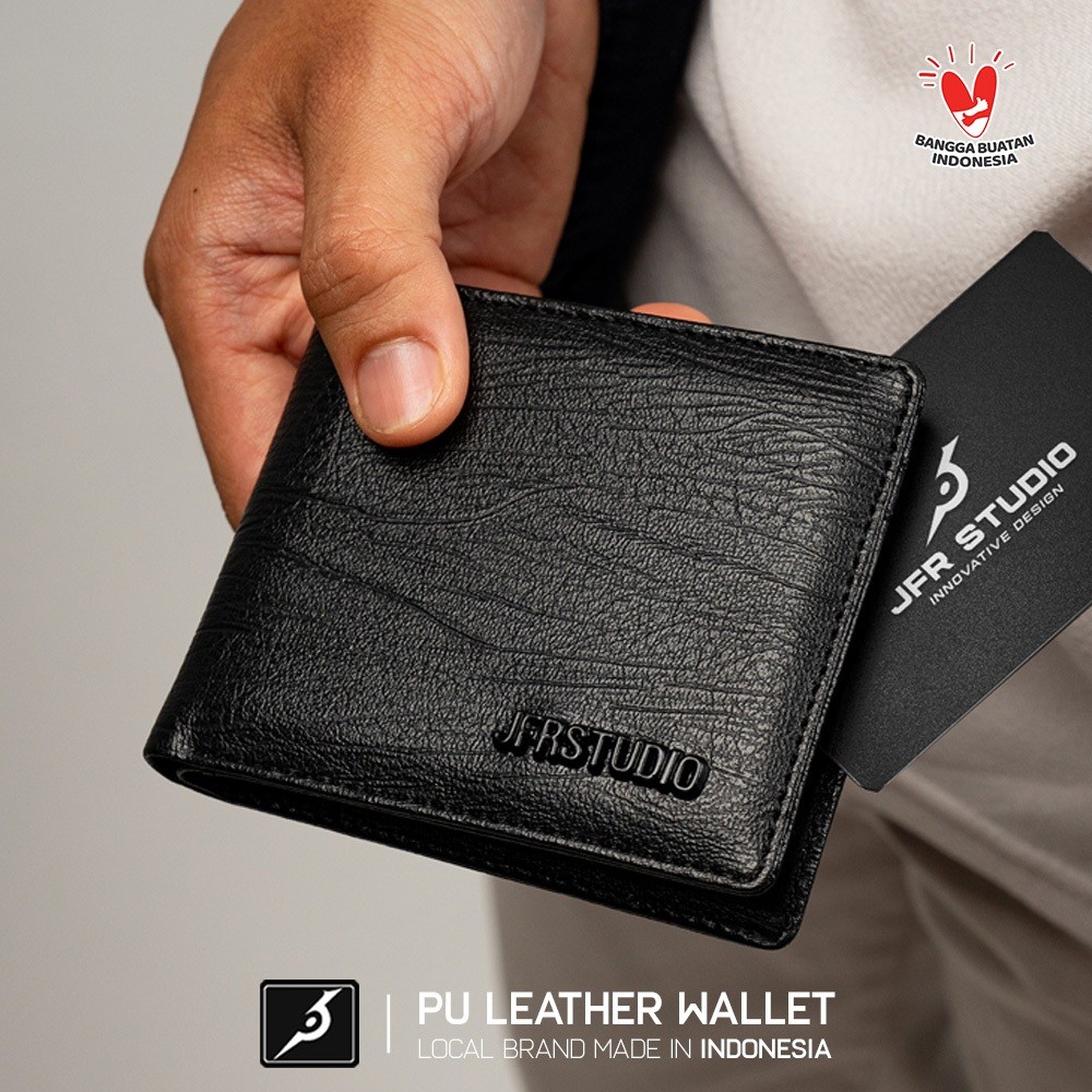 MK67HK JFR Roku Wallet - Dompet Pria Bahan Kulit Premium J61