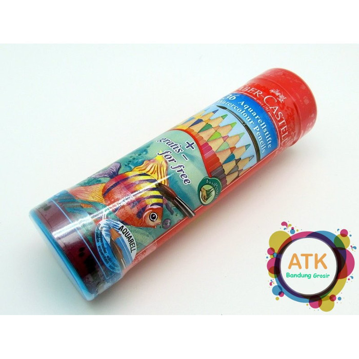 

Pensil Warna Faber Castell 36 L Water Colour Tin Round 115924