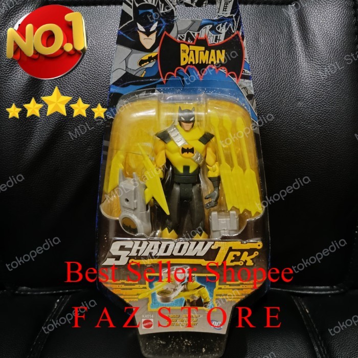 Mattel DC Batman Shadow Tek  XBow Batman Animated Figure Toy FAZ Store