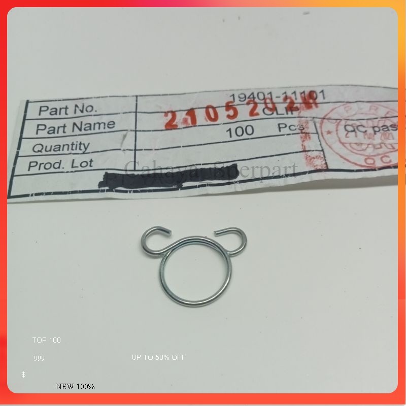 1pc kleman penjepit selang kecil 12 11 mm slang filter slang bensin selang pakum @
