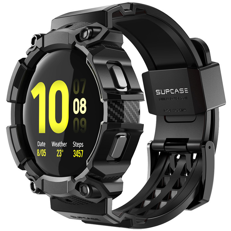 SUPCASE For Samsung Galaxy Watch 4 Case (44mm) UB Pro Rugged Protective Cover with Strap Watch Bands