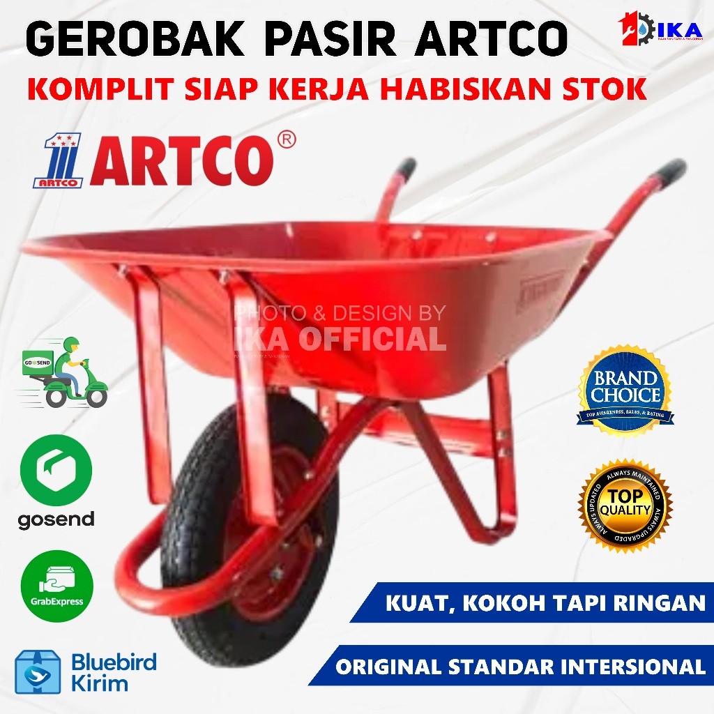 Gerobak Sorong Artco Asli / Gerobak Pasir Artco GOSEND and GRAB only ARTCO GEROBAK SORONGAN PASIR CO