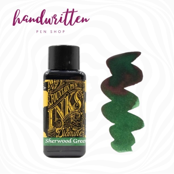 

DIAMINE Fountain Pen Ink 30ml Green / Tinta Fountain Pen - ClassicGreen