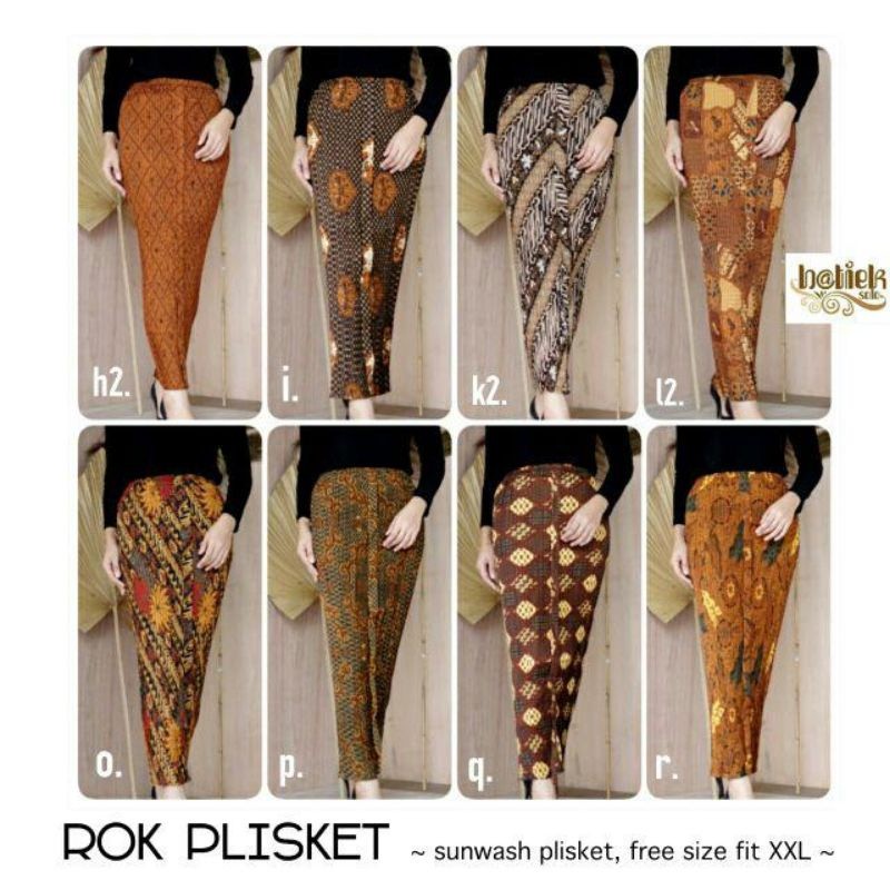 Baju Lurik Set Kebaya Lurik Ayu + Rok Batik Plisket Seragam Bridesmaids Cantik Modern