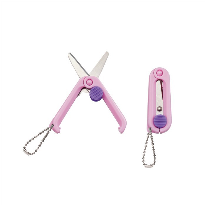 

Kutsuwa Hi Line Ultra Small Portable Scissor Gunting Lipat Mini - Purple
