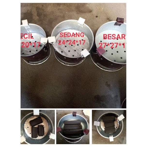 DAPUR99 kompor briket, tungku briket