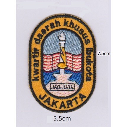 Bordir bordir atribut perlengkapan sekolah sd smp sma