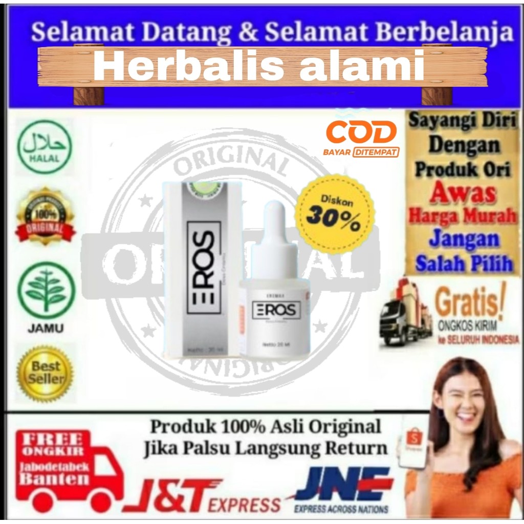 EROS Tetes Pria Perkasa Original Eros for Men Dewa Cintamu Eros