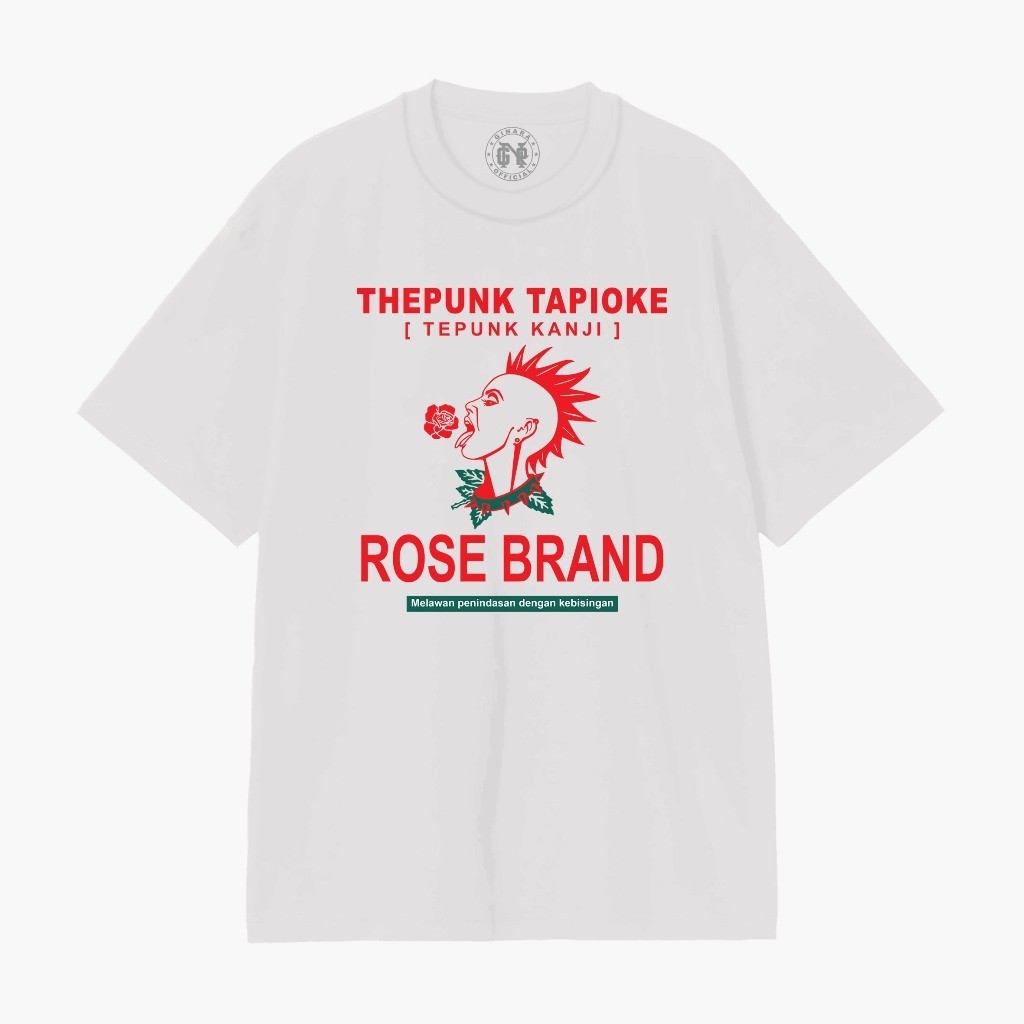 [ FREE GIFT ] Kaos Plesetan Thepunk Tapiok rose brand - Baju Parodi - T Shirt Parody - Unisex - 24s