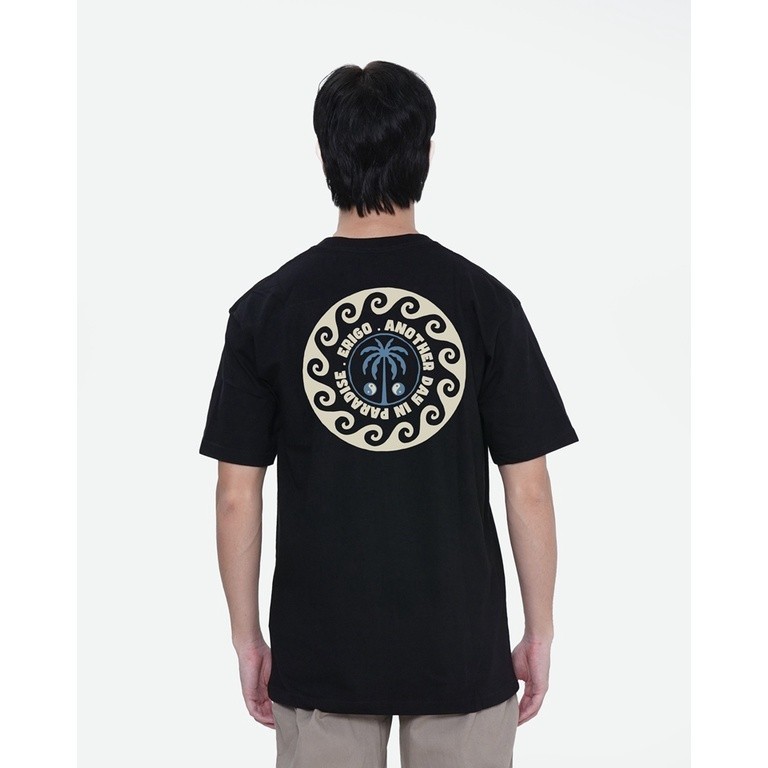 [ FREE GIFT ] Kaos Erigo T-Shirt Another Day Black - Kaos Unisex - Baju Skena - T Shirt Nyaman Vinta
