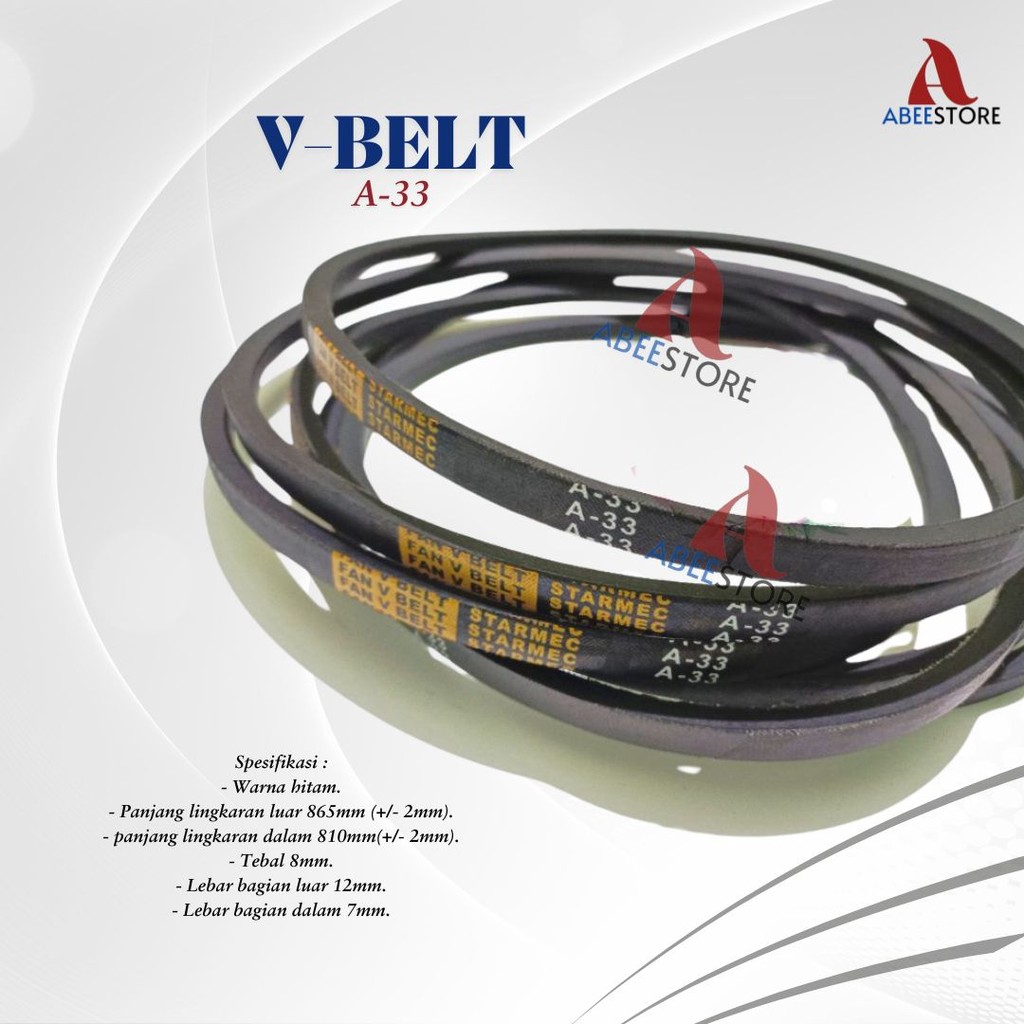 V-BELT MESIN CUCI A-33