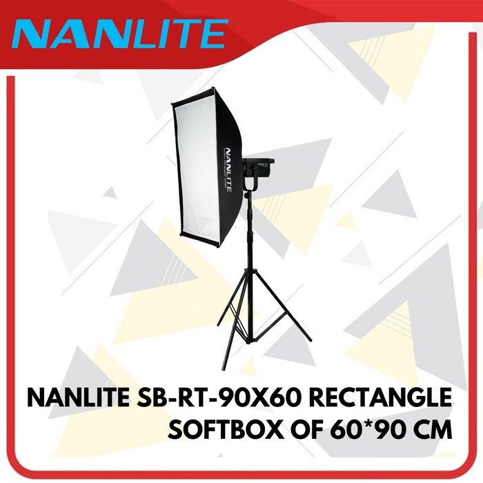 NANLITE Softbox SB-RT-90x60 Rectangle Softbox of 90x60cm SB RT 90x60
