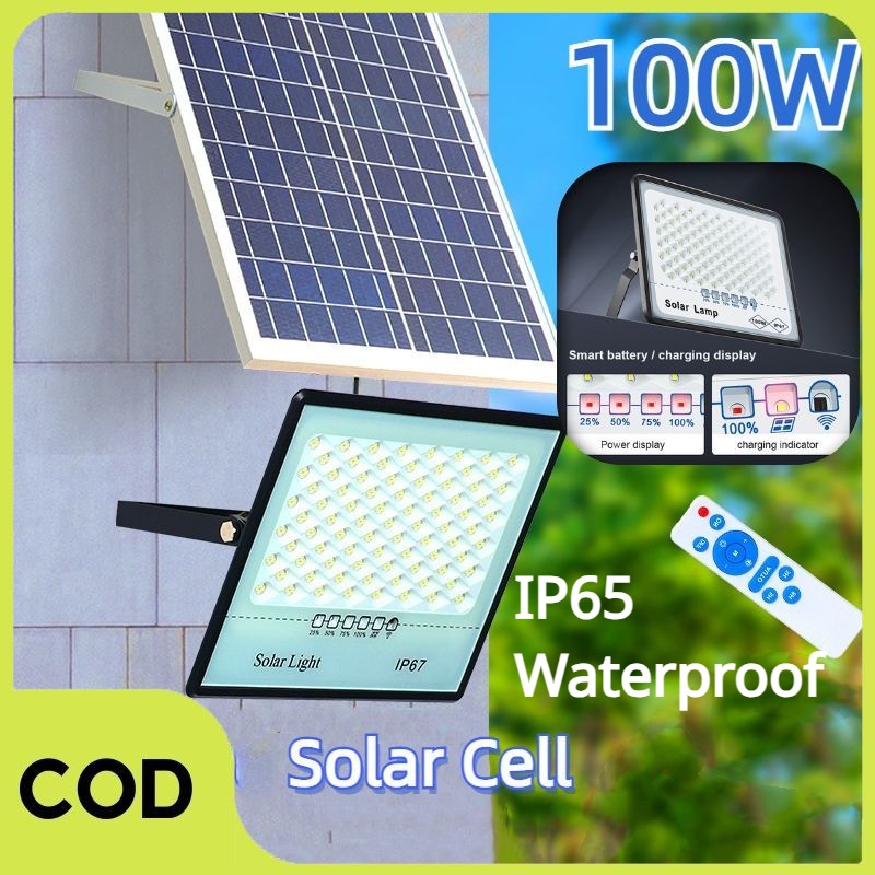 【COD】Lampu Tenaga Matahari Lampu Solar LED Lampu Panel Surya 24 Jam Otomatis Led Tenaga Cahaya Surya