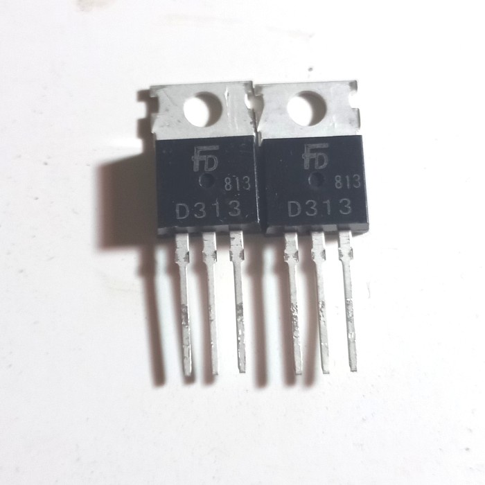 

TR Transistor D313 D 313 Fairchild NPN bias vas asli