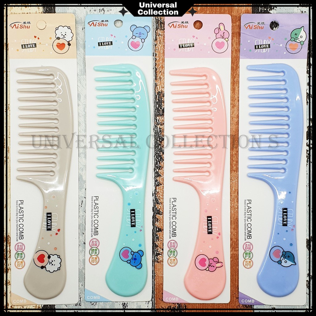 SISIR RAMBUT RENGGANG KOREA / SISIR LUCU KARAKTER