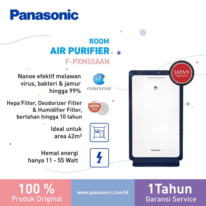 Panasonic Air Purifier FPXM55AAN