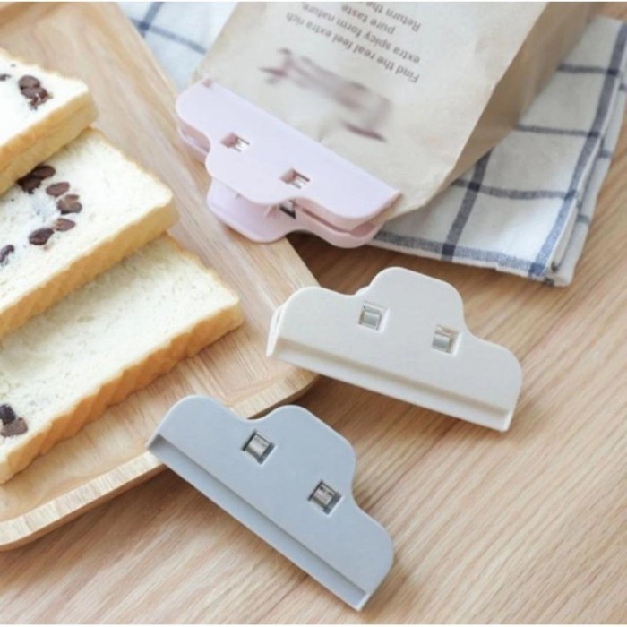 

Jepitan Kantong Makanan Sealing Klip Snack Penjepit Kantong Makanan - Jeptong