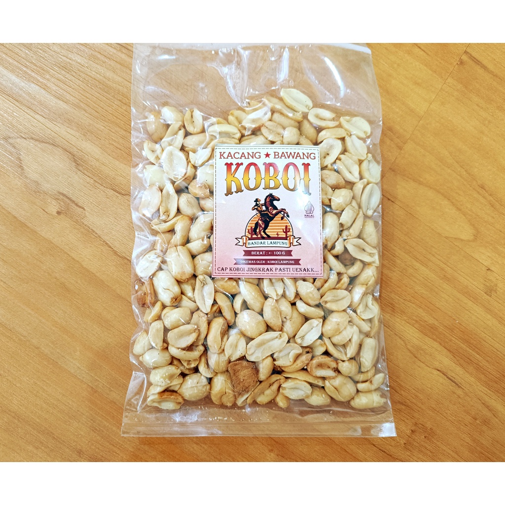 

Kacang Bawang Koboi Premium Renyah Dan Gurih