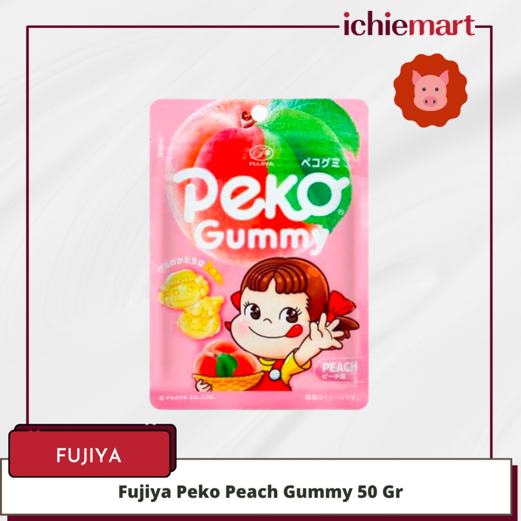 Fujiya Peko Peach Gummy 50 Gr