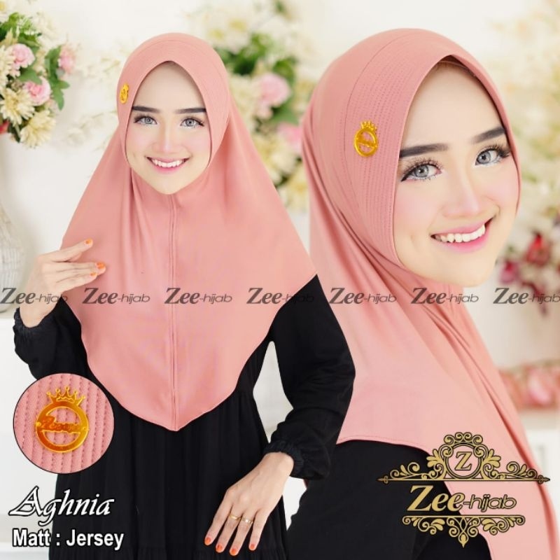 JILBAB AGNIA POLOS / JILBAB JERSEY / JILBAB INSTAN / HIJAB INSTAN / BERGO JERSEY / BERGO PET / JILBA