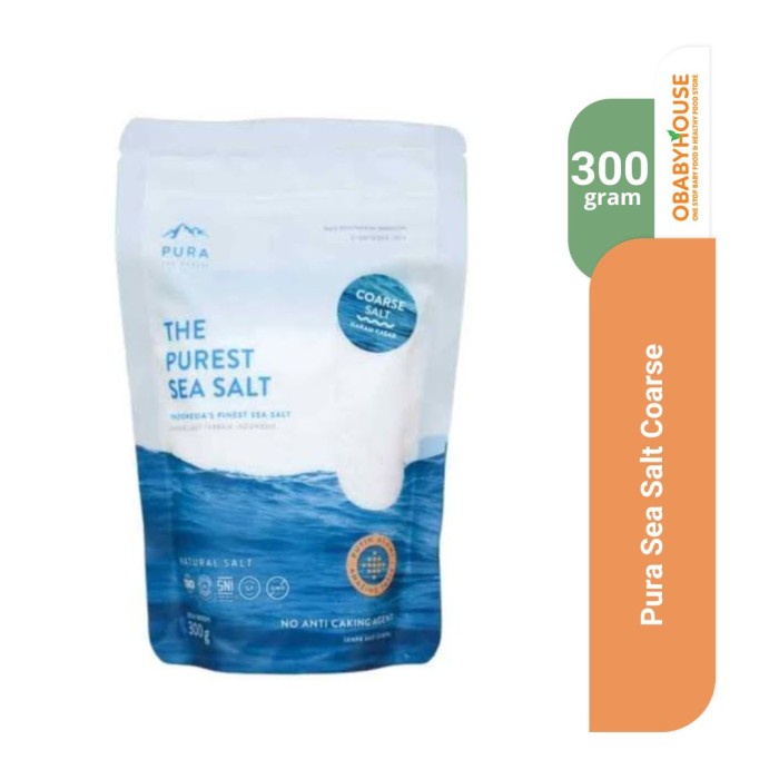 

New Produk Termurah Pura Sea Salt Coarse 300 gr